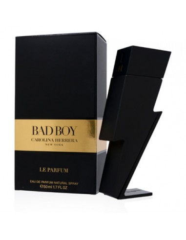 Carolina Herrera Bad Boy Le Parfum EDP Spray s'inspire de l'anatomie humaine