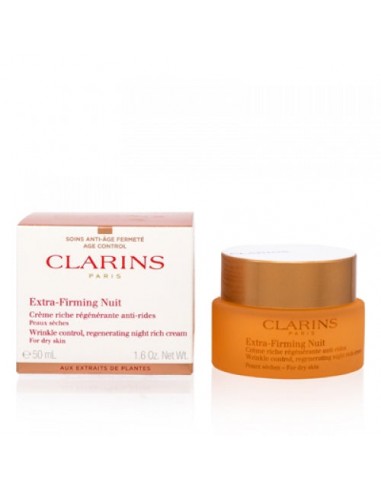 Clarins Extra-firming Wrinkle Control Regenerating Night Rich Cream pas cher chine