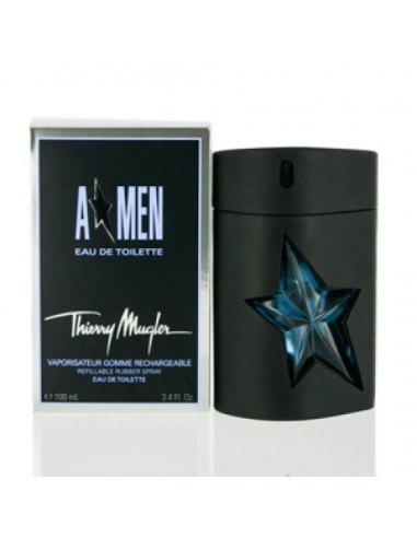 Mugler Angel Men Thierry EDT Spray Rubber Flask Amélioration de cerveau avec