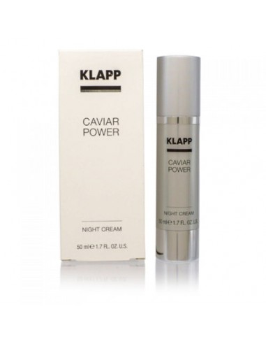 Klapp Caviar Power Night Cream Comment ça marche