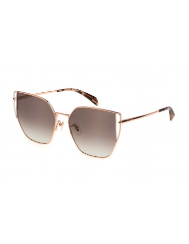 Police SPLL38 Sunglasses brillant des détails fins